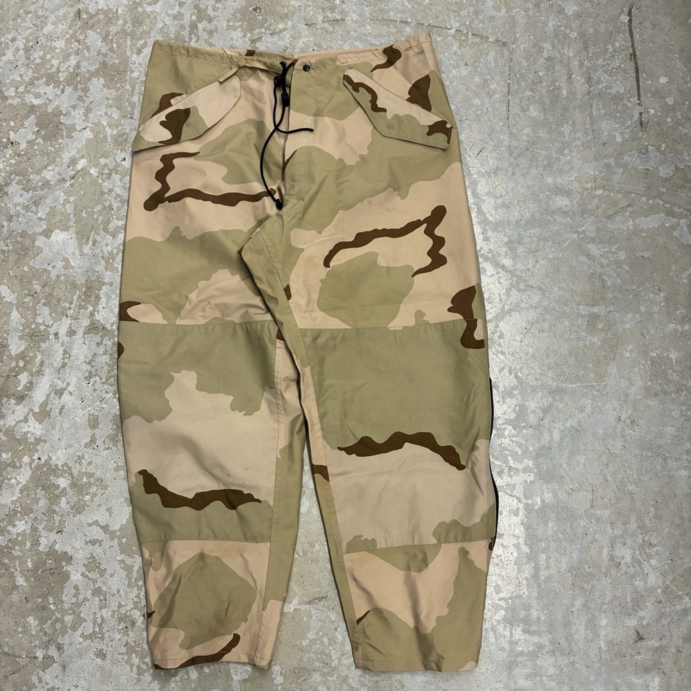 US Military Trousers ECWCS Cold Weather Trousers Large Regular Desert Gore